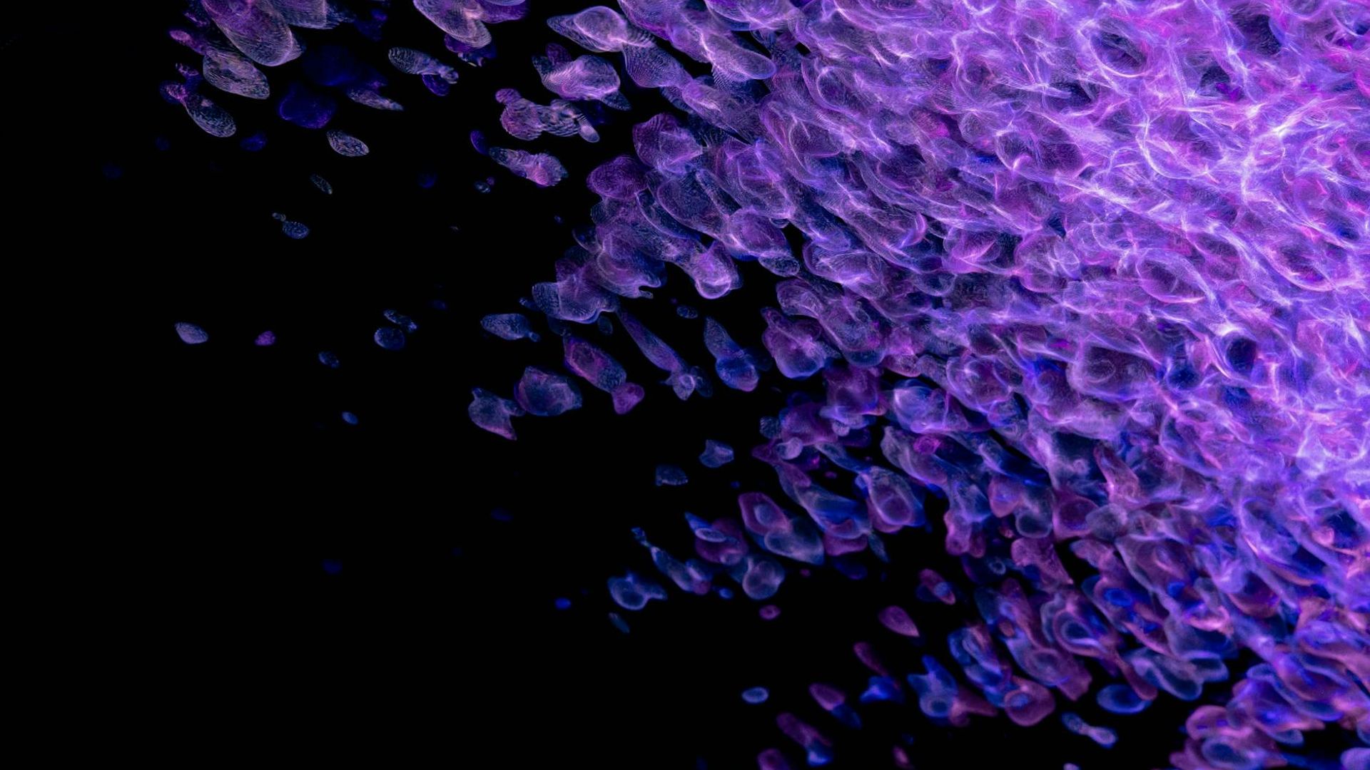 Abstract image representing fluid motion and energy flow.